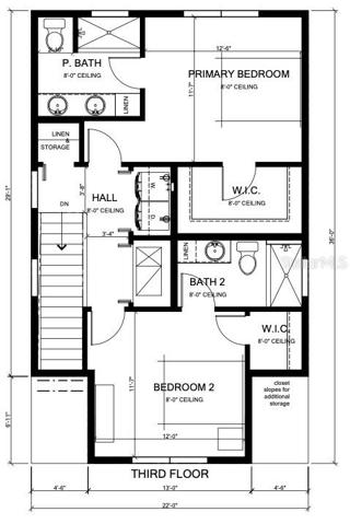 Third Floor Layout