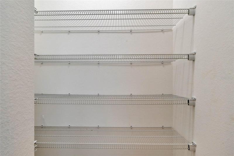 Kitchen walk-in pantry