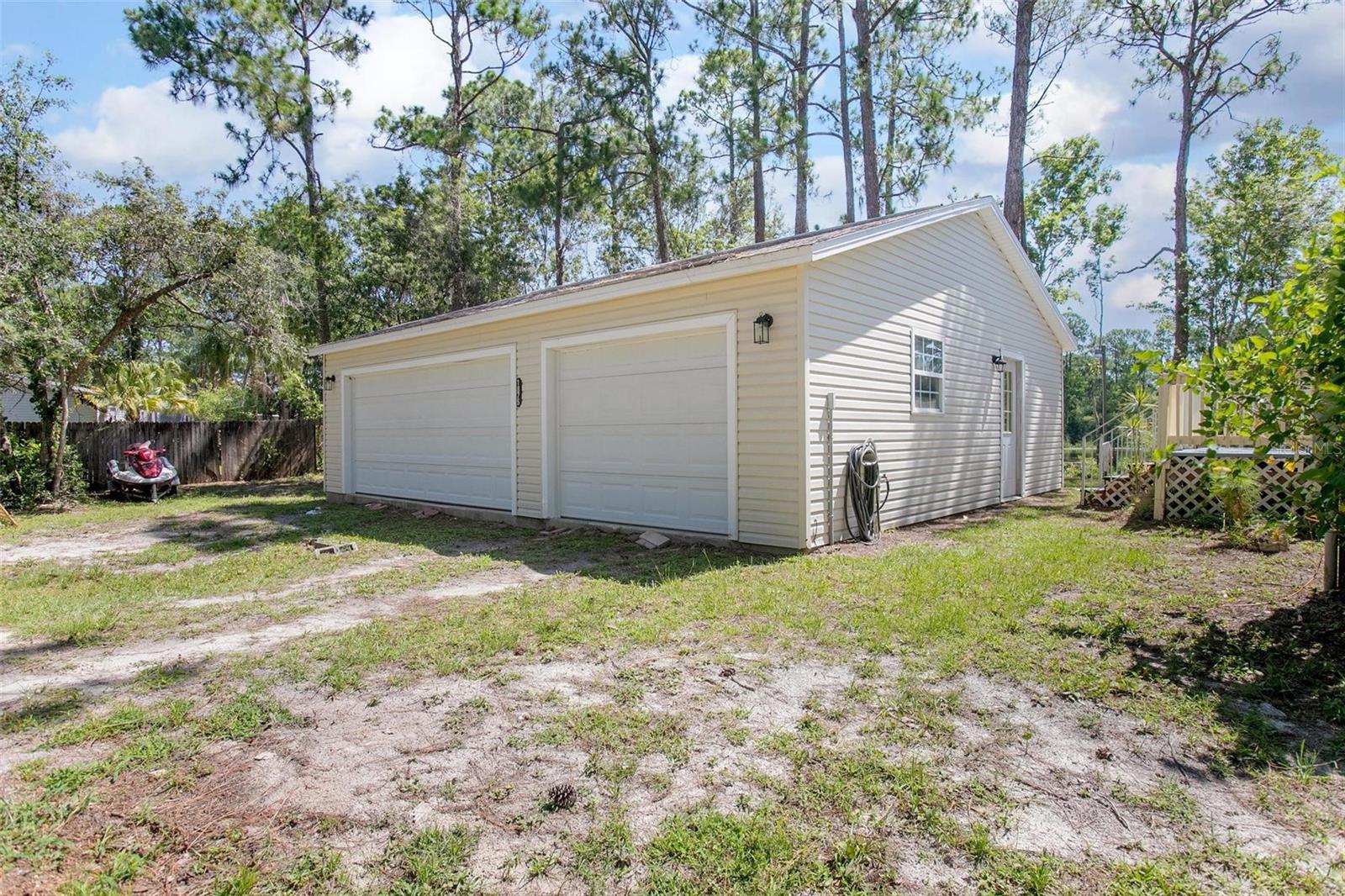 Three Car Garage