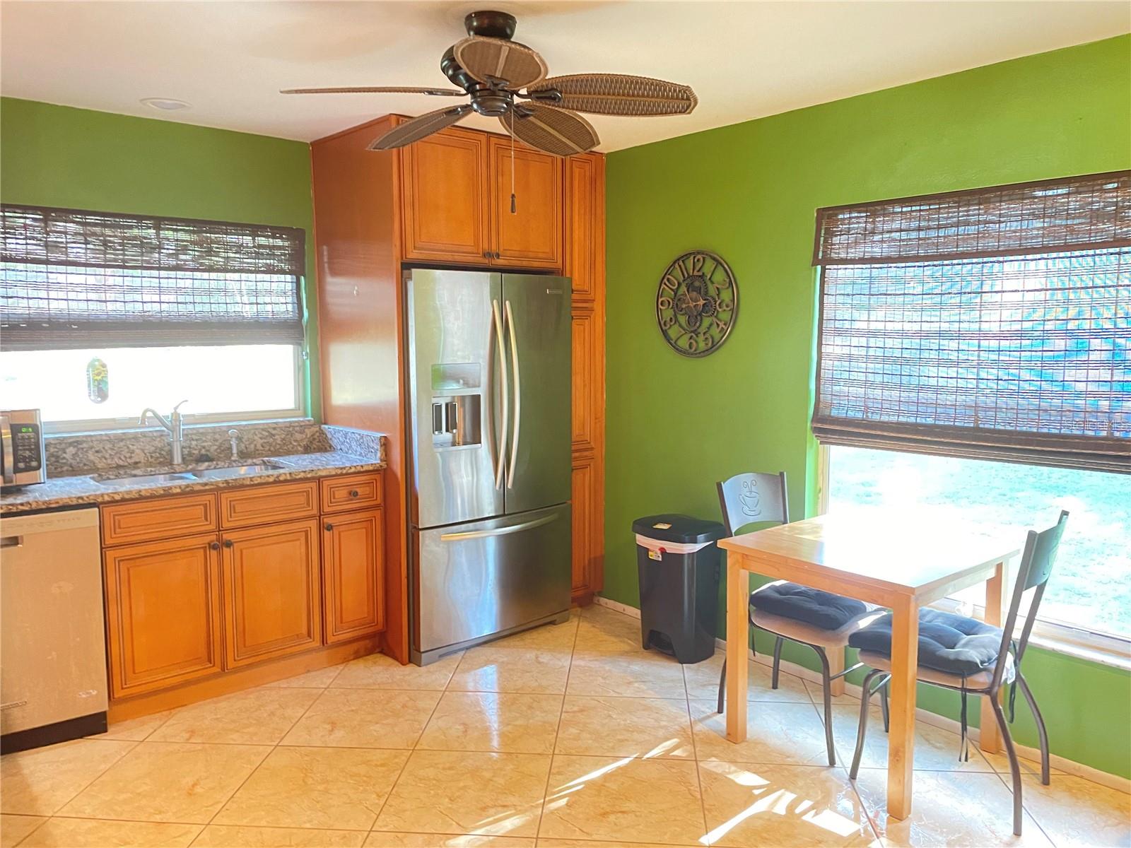 Fan in kitchen