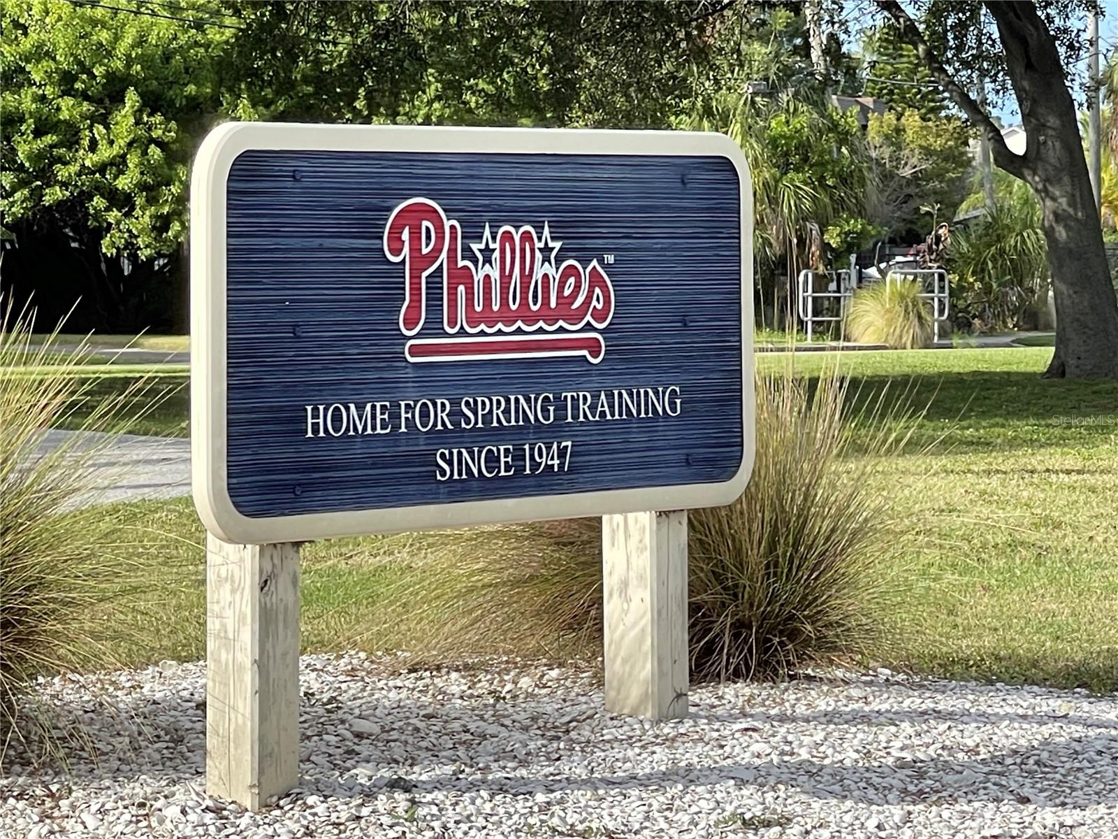 Spring Training near by.
