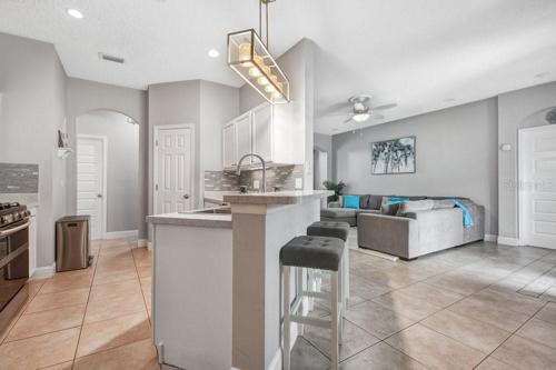 Kitchen and Family Room View from Dinette