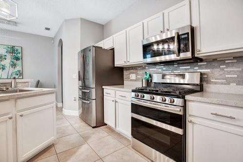 Kitchen with Gas Range