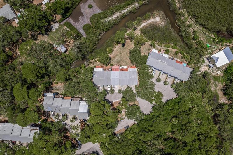 new metal roof is evident