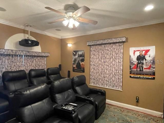 Office - currently used as a theatre room