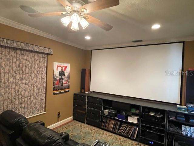 Office - currently used as a theatre room
