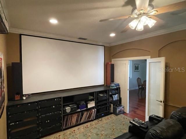 Office - currently used as a theatre room