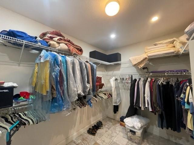 HUGE Master closet = 17x14