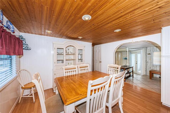 Dining room off the front entrance