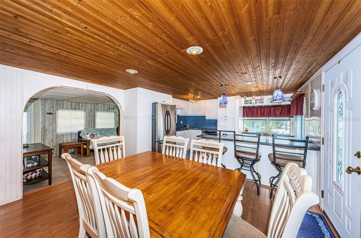 Dining room off the front entrance