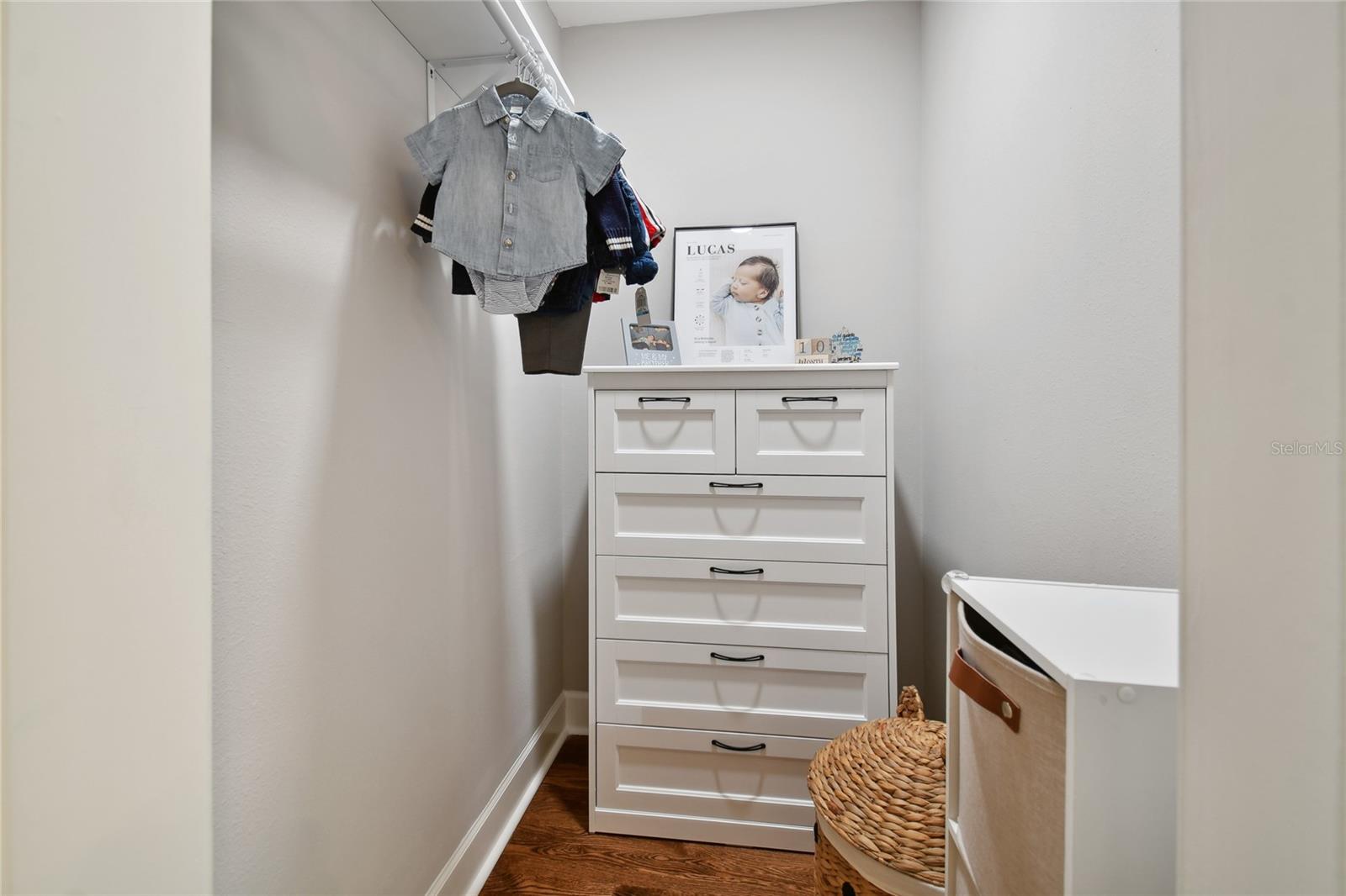 Walk-In Closet in Guest Bedroom 3