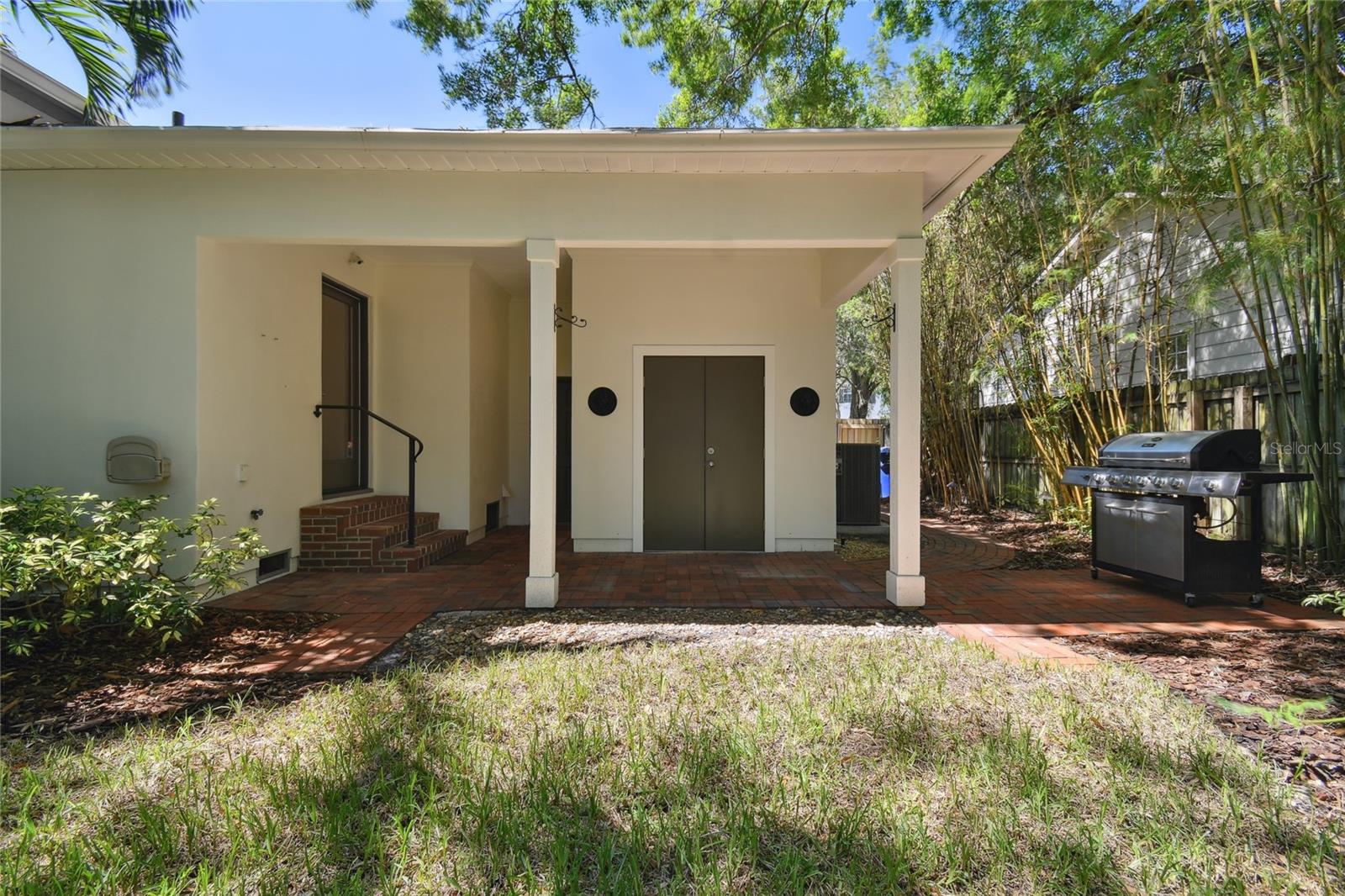Second covered rear lanai with storage closet. Ideal space for outdoor kitchen
