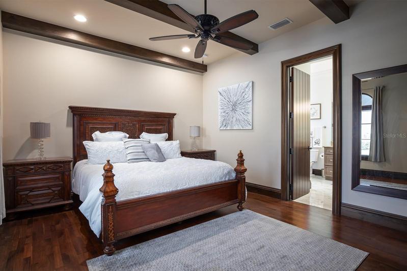 Guest Bedroom has own entry and connected to house