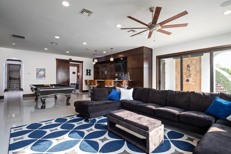 Downstairs Game Room