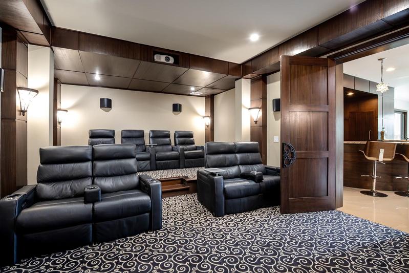 Downstairs Movie Theater