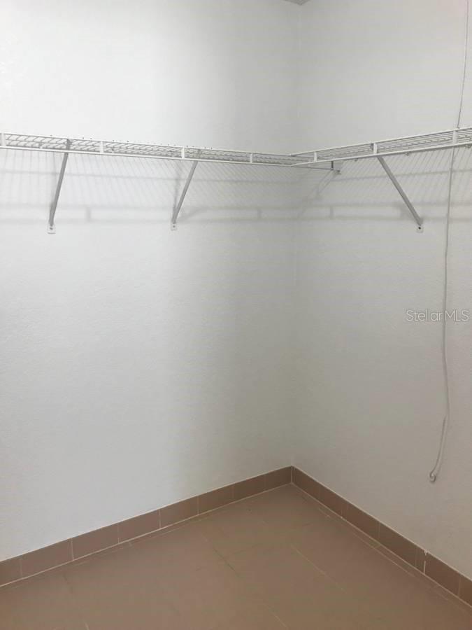 Master walk in Closet