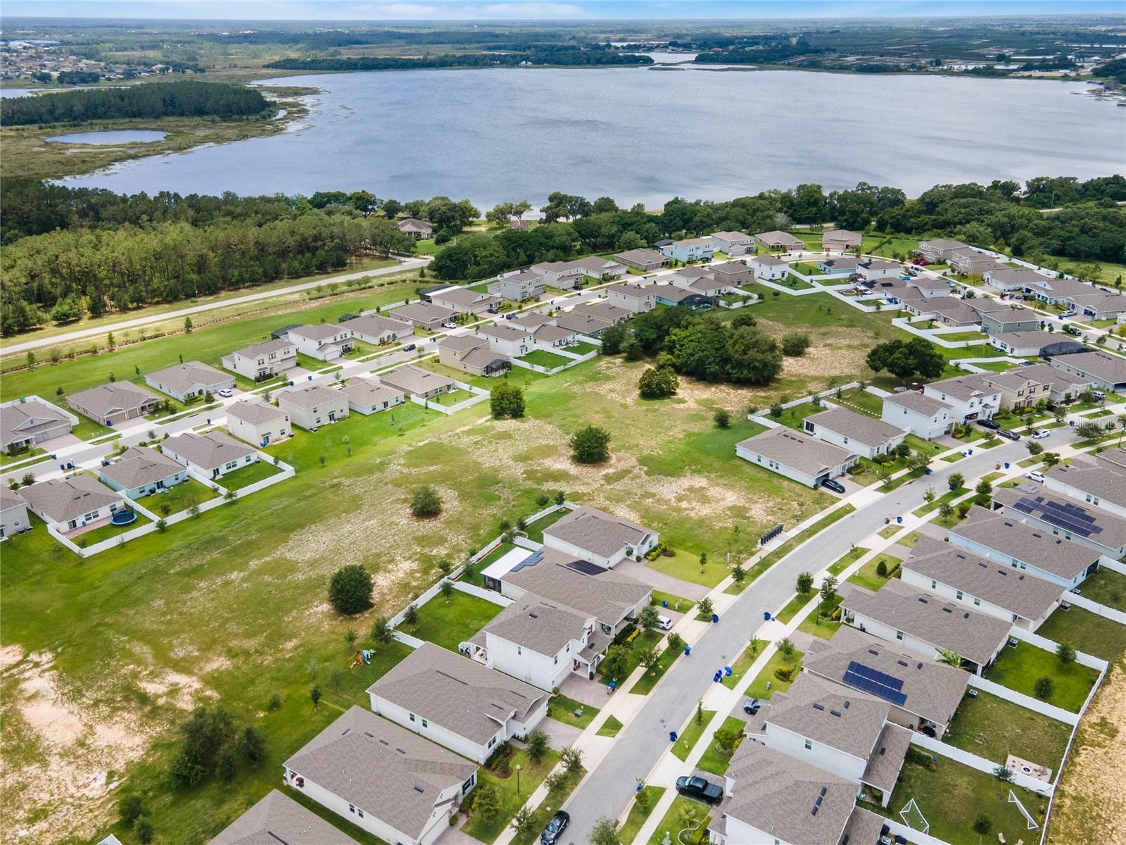 Aerial view of home / community