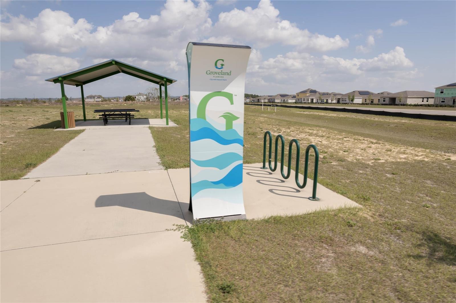 Groveland City Park less than a mile away from the community
