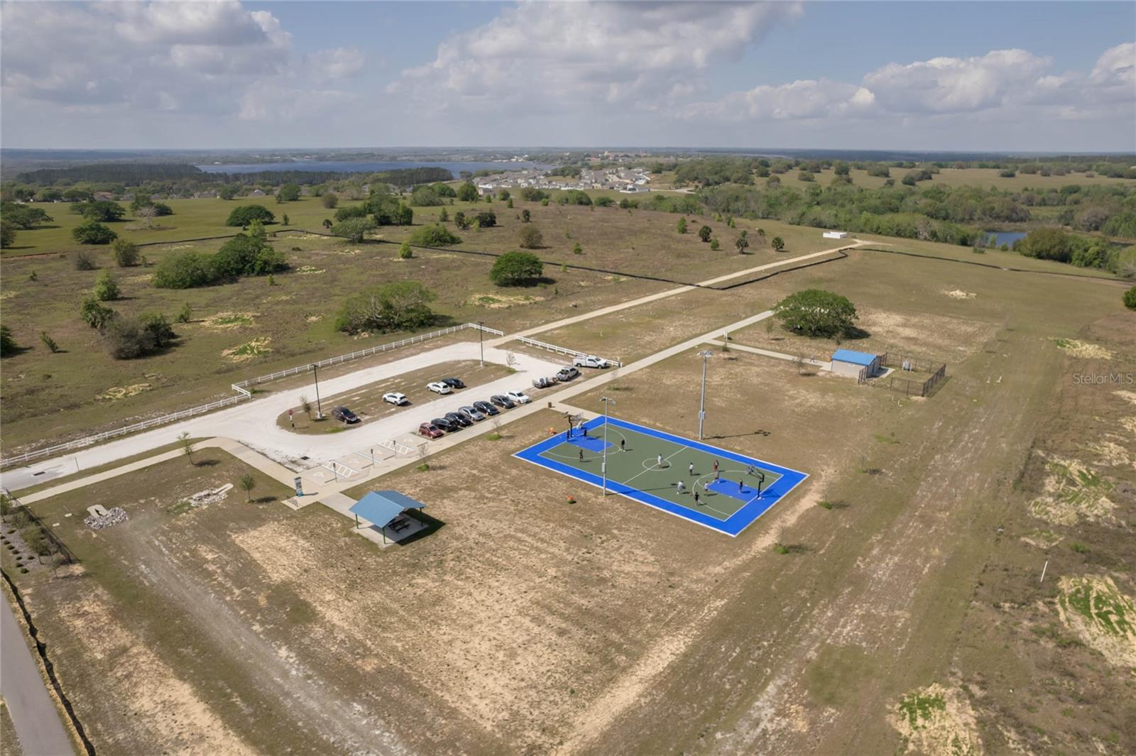 Groveland City Park less than a mile away from the community