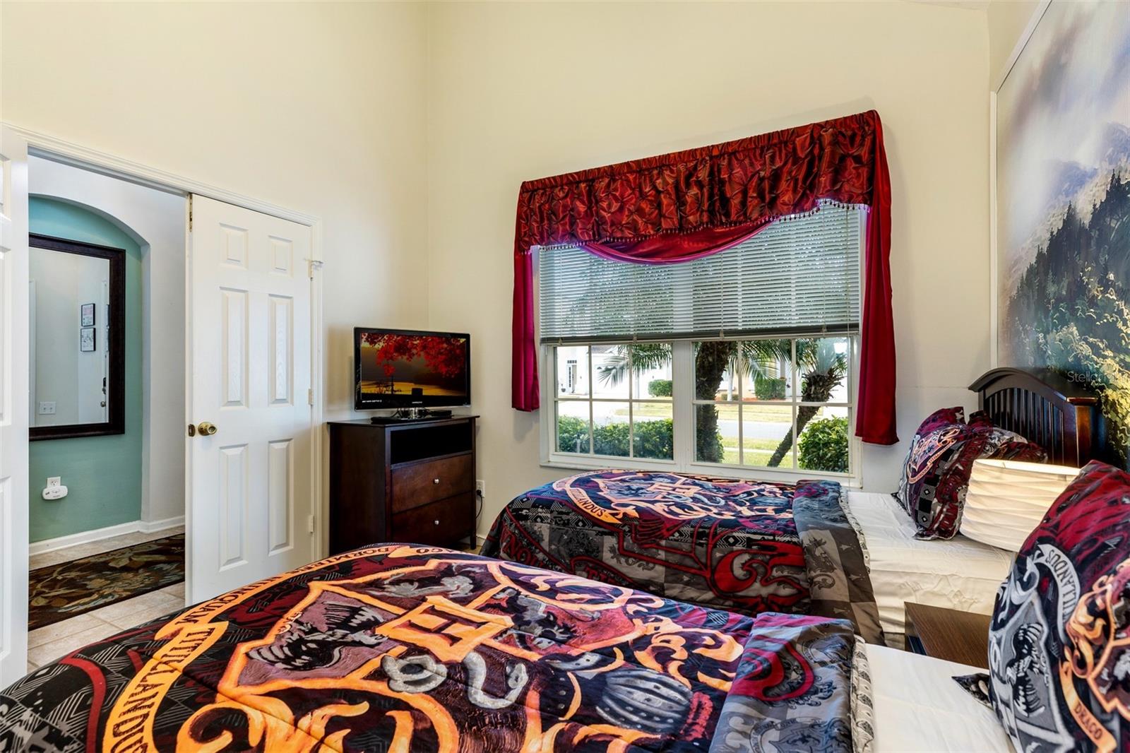 Harry Potter bedroom view 2