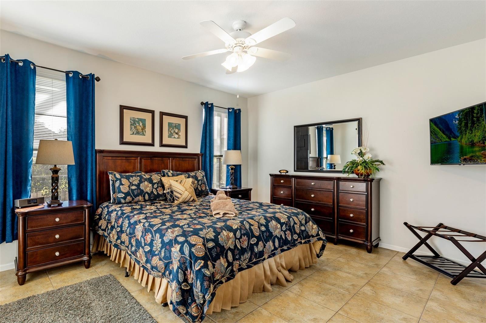 Master bedroom view 1