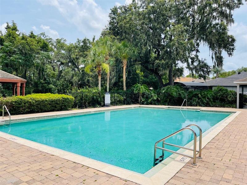 Residents can enjoy the many amenities that include a community pool and clubhouse, park, playground and the lush landscaping surrounding the gazebo and additional seating areas!
