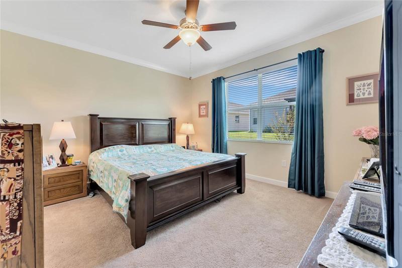 Master Bedroom Suite offers Wall-to-Wall Carpeting