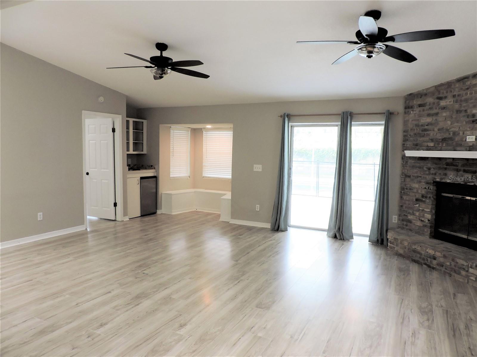 Giant Family Room - Fireplace 2