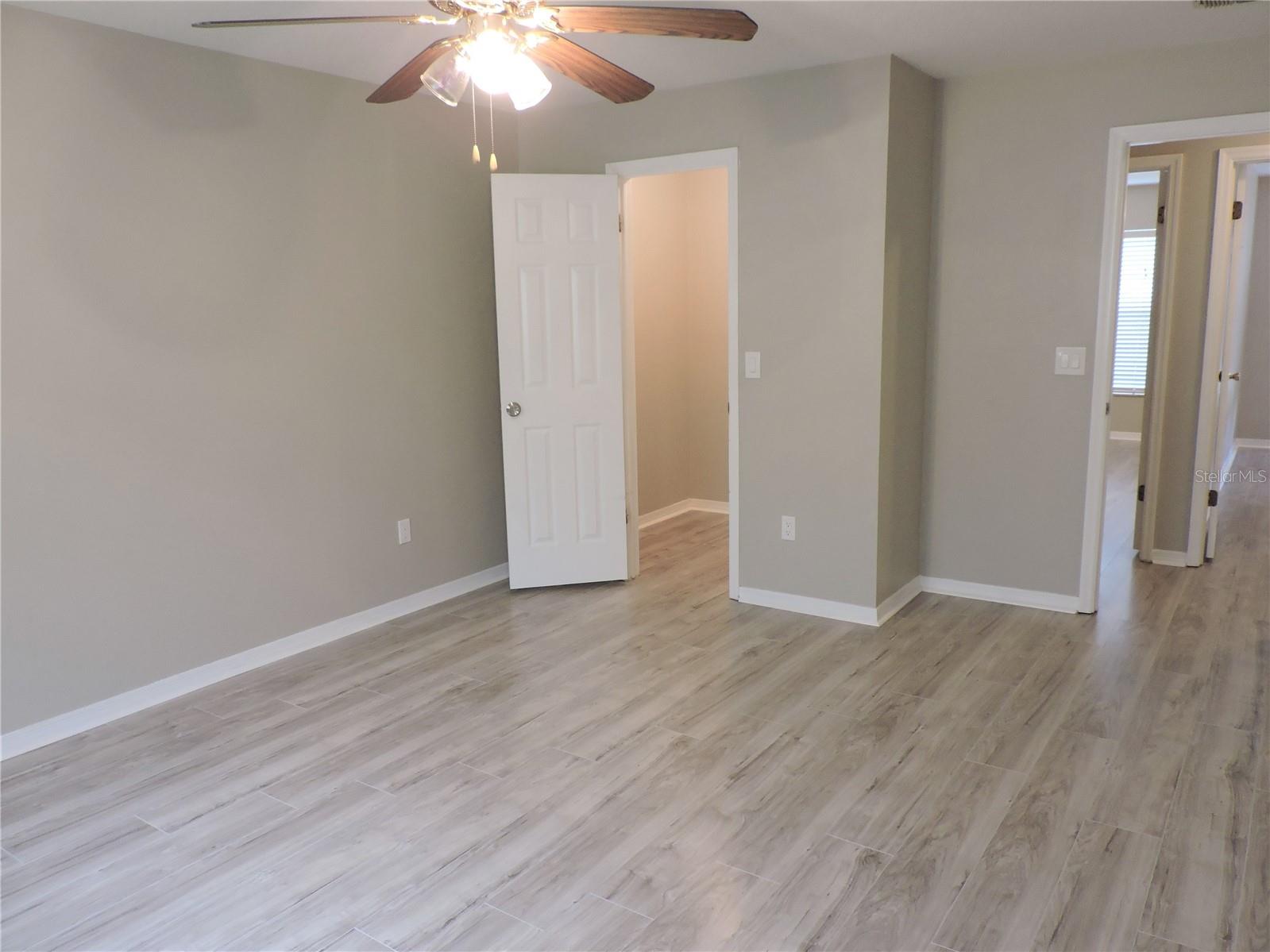Master view 2 with walk in closet