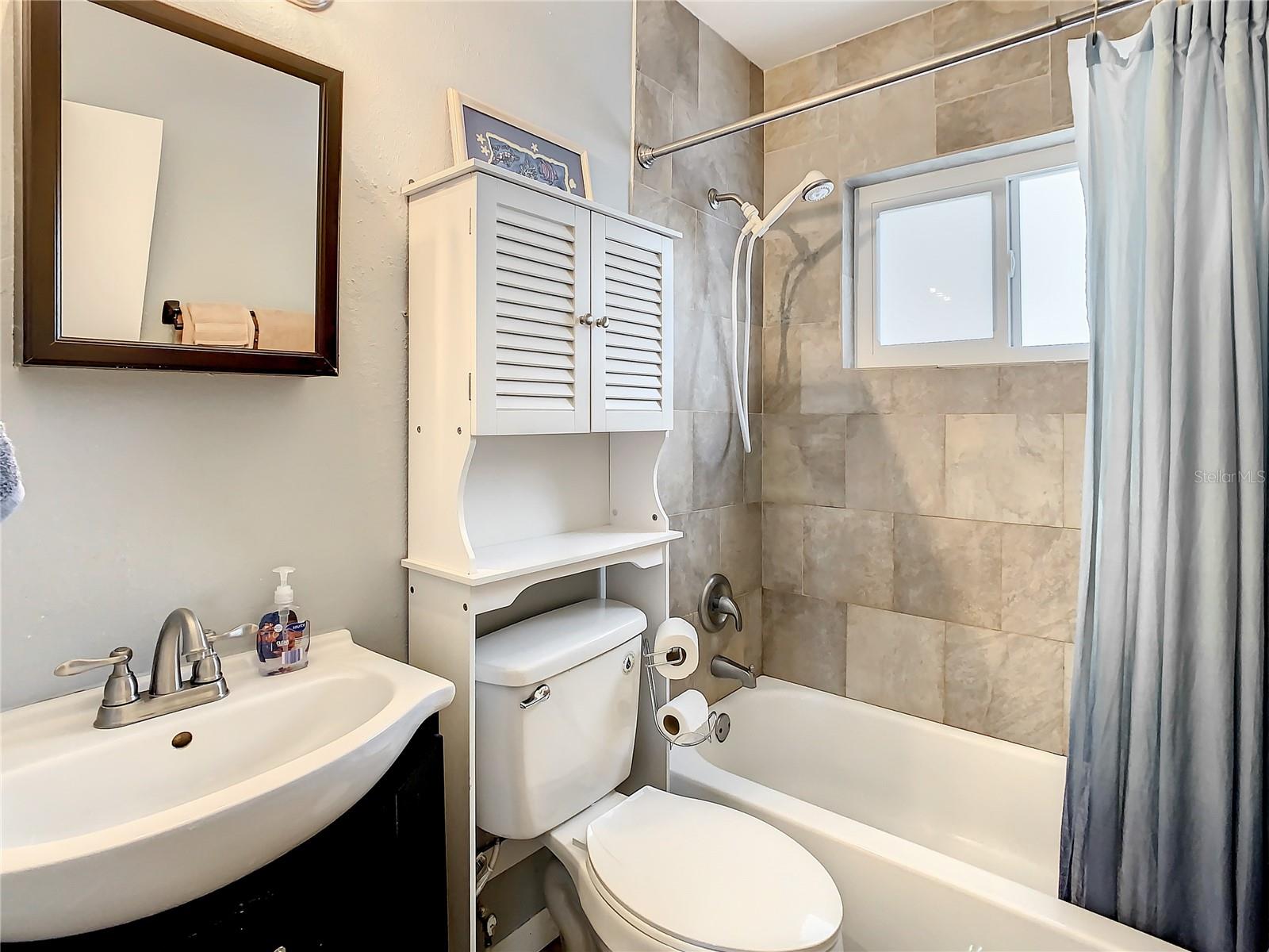 updated bathroom