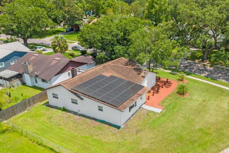 Aerial View-Solar Panels
