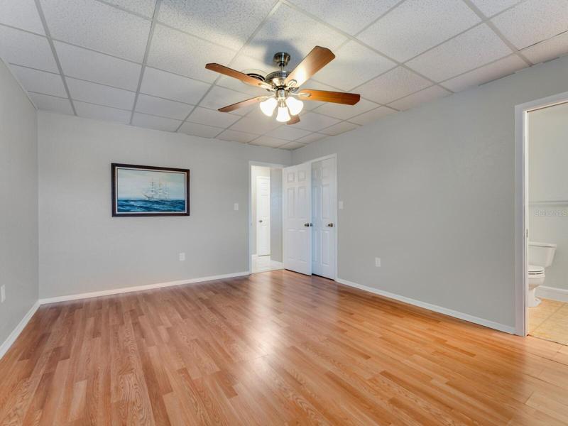 Master Bedroom With Walk-In Closet