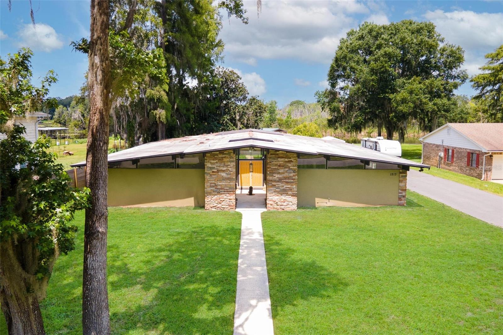 Aerial of Front Exterior