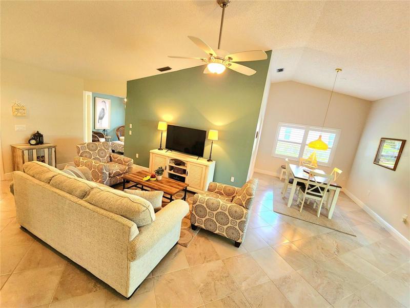 Living Room and Dining Room