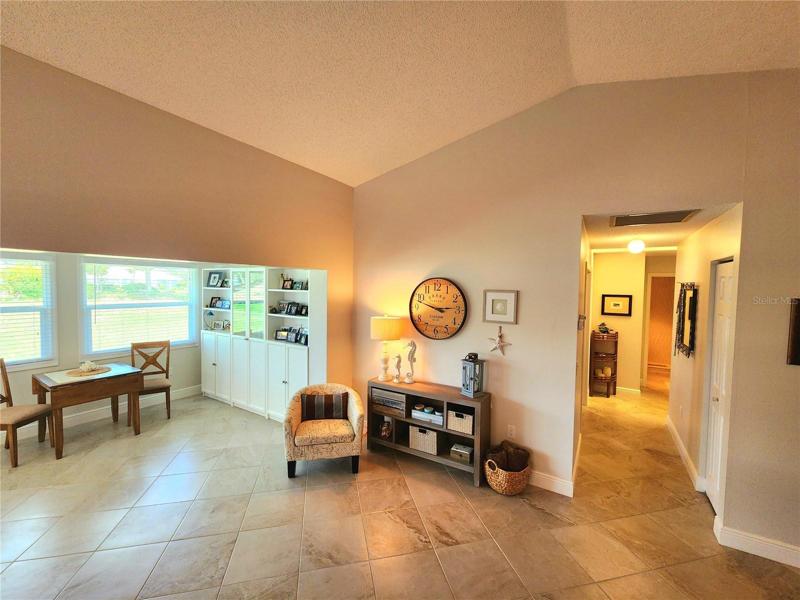 Living Room Sitting Area Next to Florida Room
