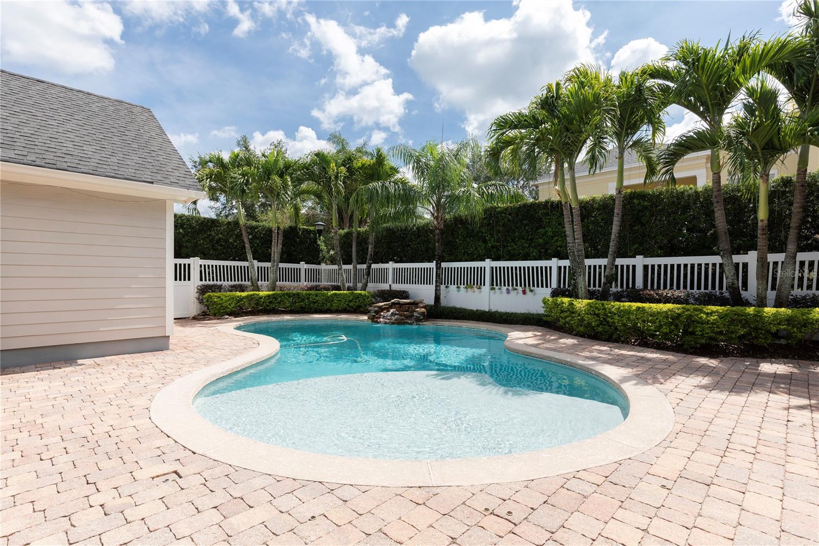 Pool and Brick Paver Deck Area.