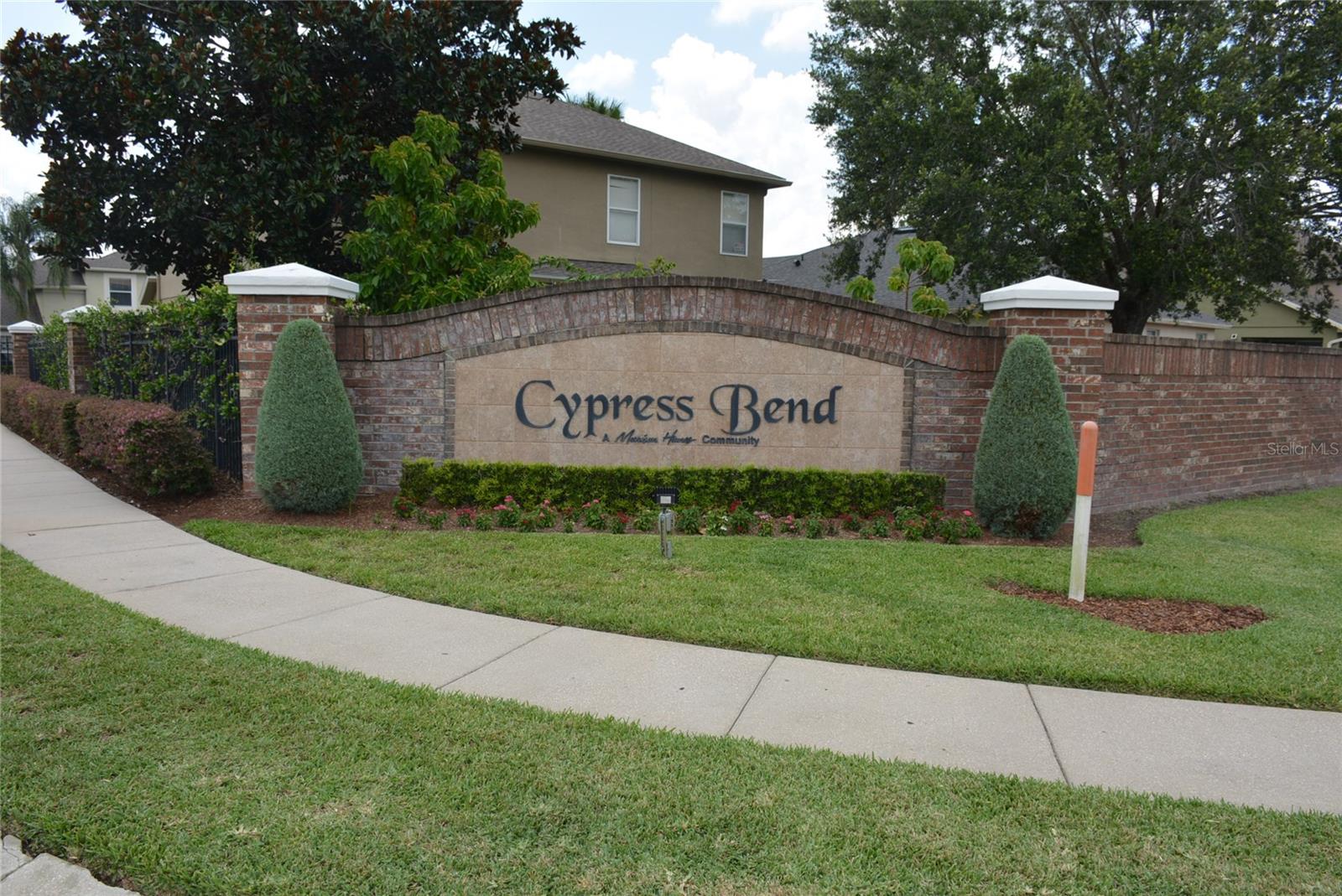 Cypress Bend amenities include electronic gates, private streets, community pool, cabana baths and park area with kids slide and jungle gym * HOA dues are approximately $240 per quarter
