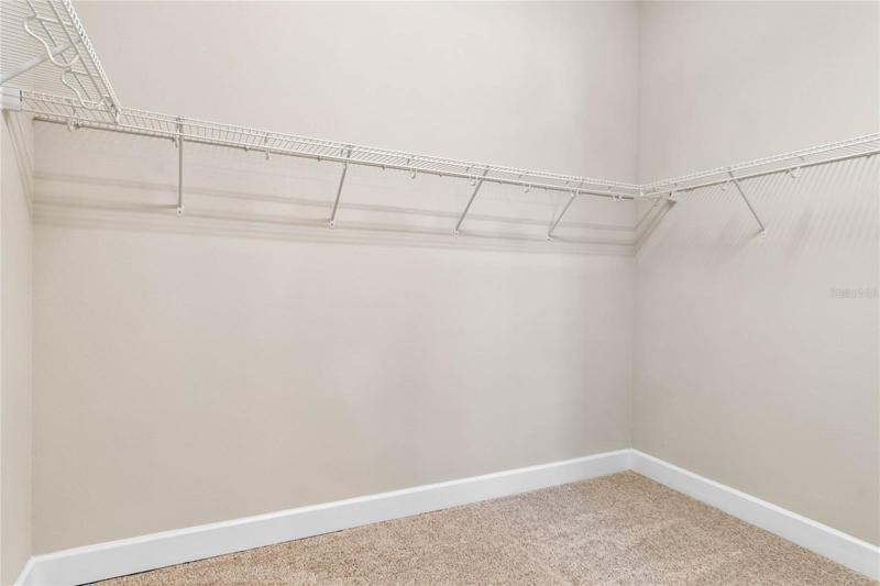 Large walk-in closet