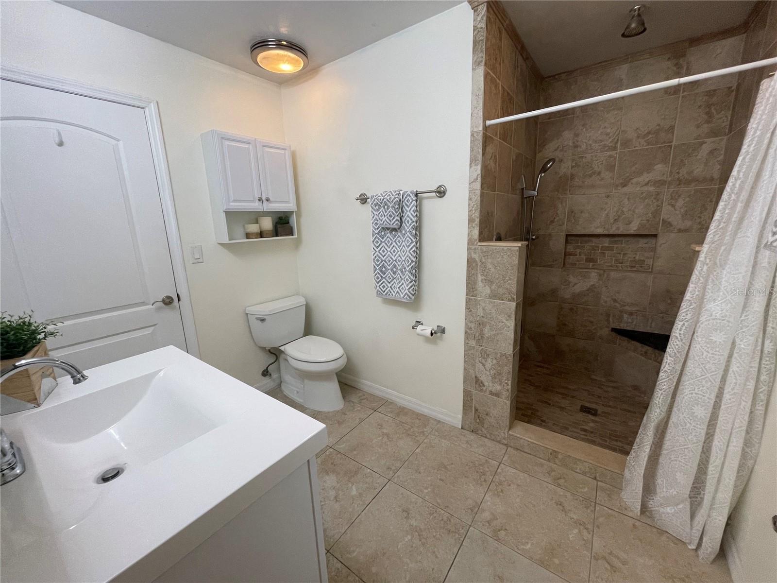 Primary Bathroom with walk-in Shower