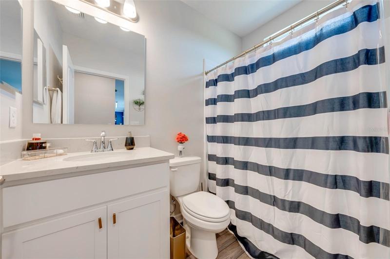 Downstairs full bath
