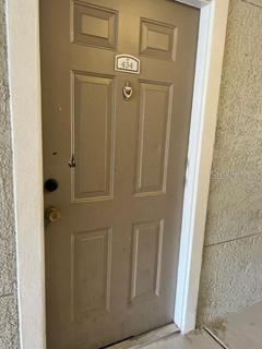 Front door entrance to unit.