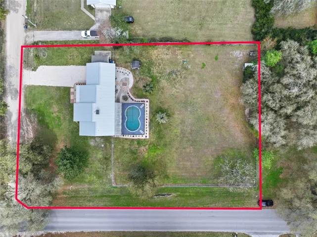 Aerial view perimeter