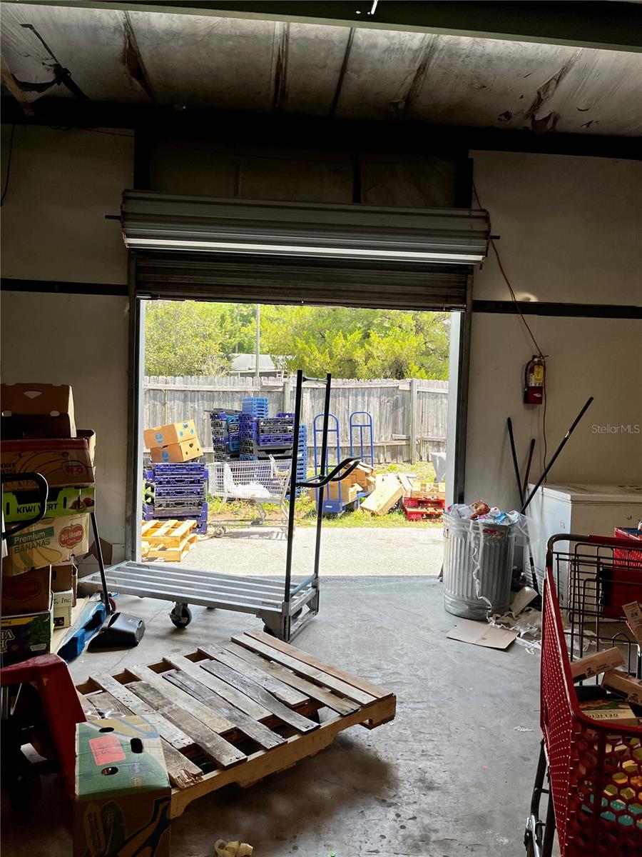 View from mid warehouse