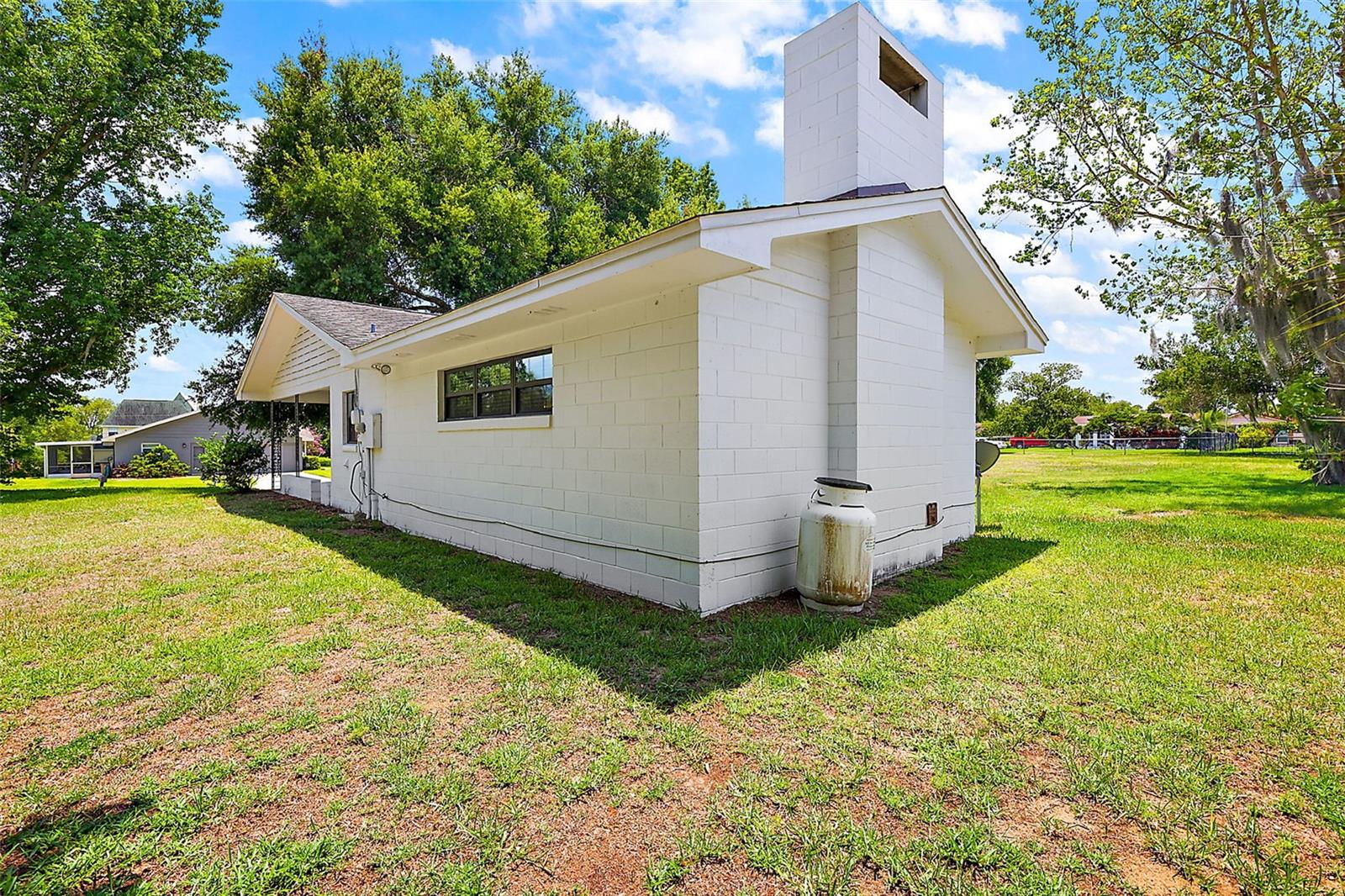 Side of Home and Sideyard