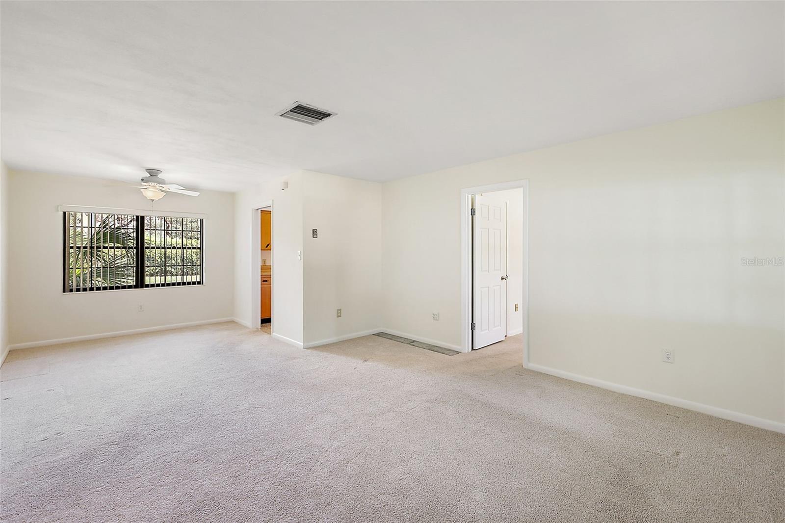 Living Room and Dining Area