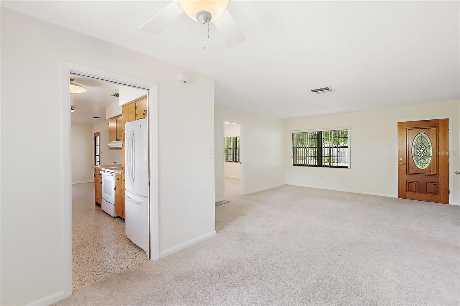 Living Room and Dining Area