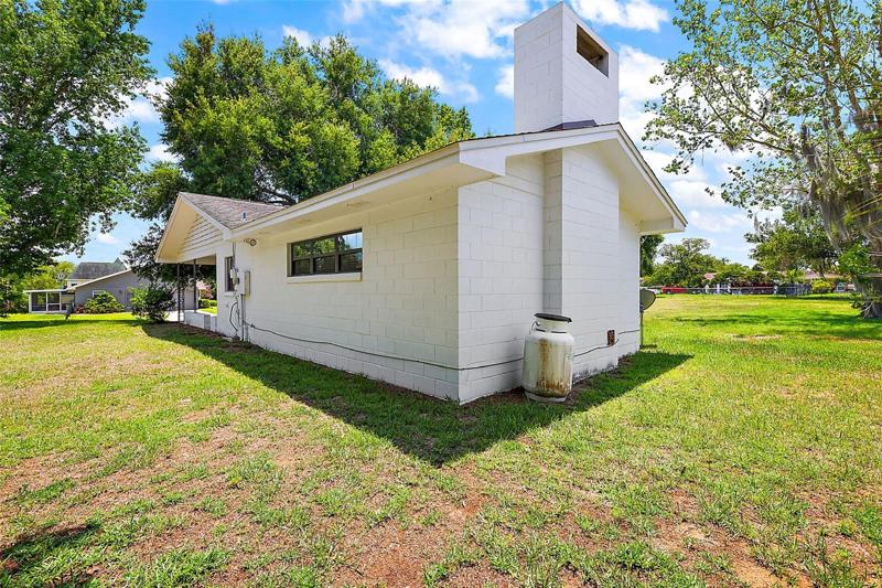 Side of Home and Sideyard