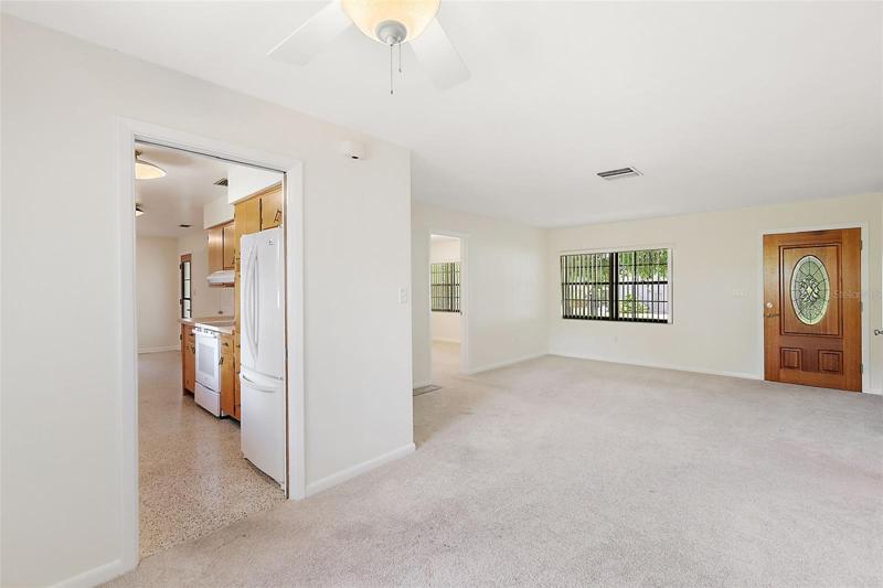 Living Room and Dining Area