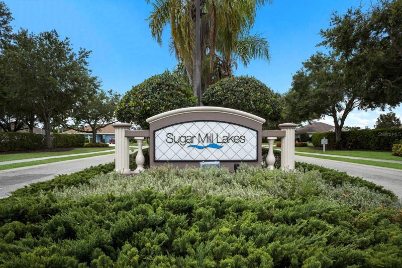 Sugar Mill Lakes community - low HOAs!