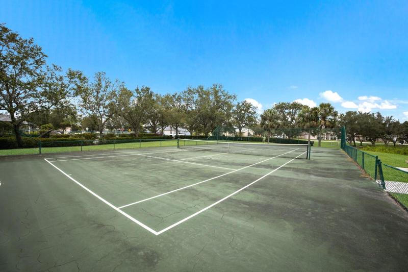 Tennis courts for you and the family to enjoy